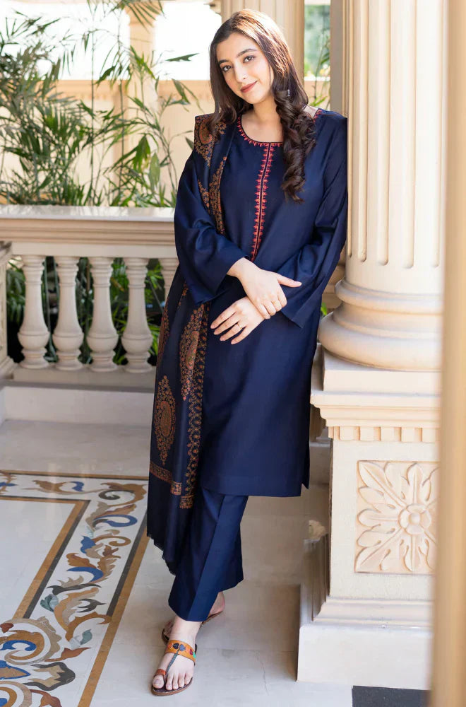 Rivaj 200 Blue Dhanak three piece