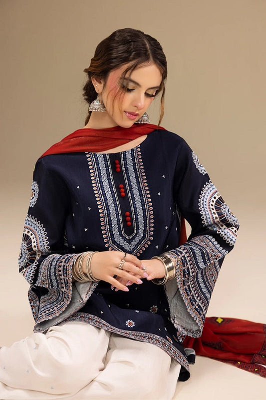 Sapphire Embroidered lawn Three Piece SPL-934