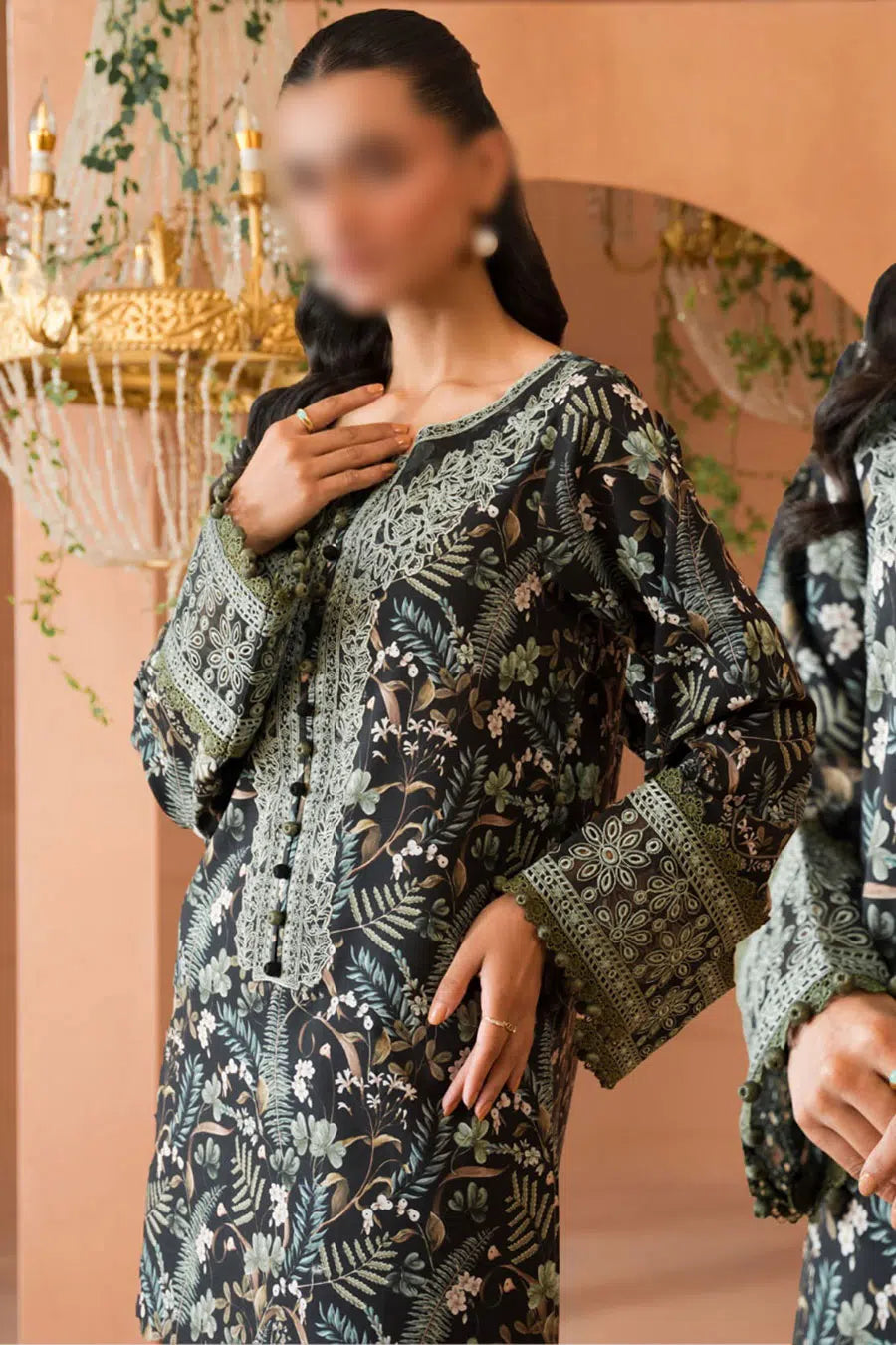 Femalechoice JADE-17 Embroidered Three Piece lawn Collection