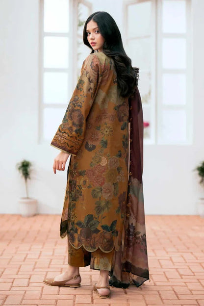 Baroque D-788 Printed three piece ( lawn)