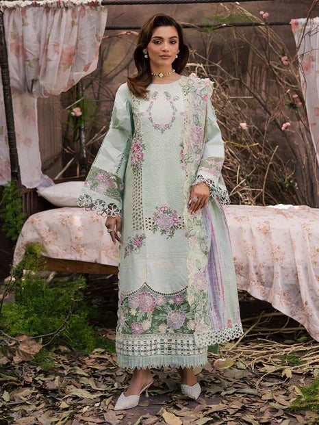 EID Collection parishay Embroidered lawn Three Piece D-271 (lawn)