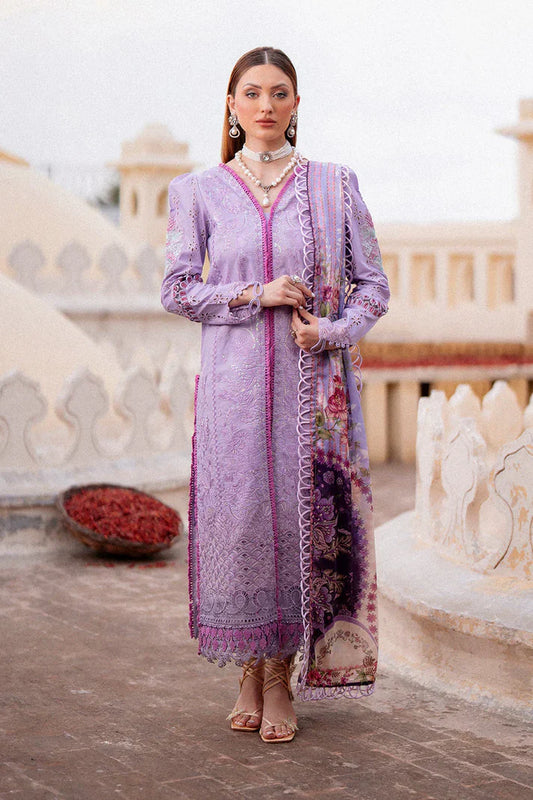 Zarposh ZR-114 Embroidered Lawn 3pc