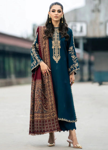 Rivaj Embroidered Dhanak Three Piece COCO-145