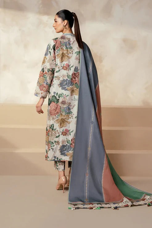 Baroque D-76  Printed three  piece suit