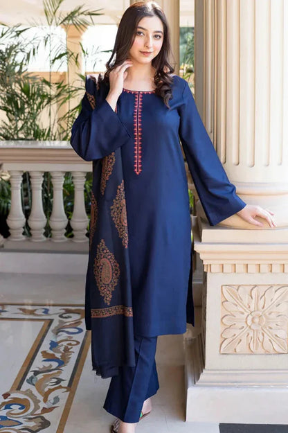 Rivaj 200 Blue Dhanak three piece