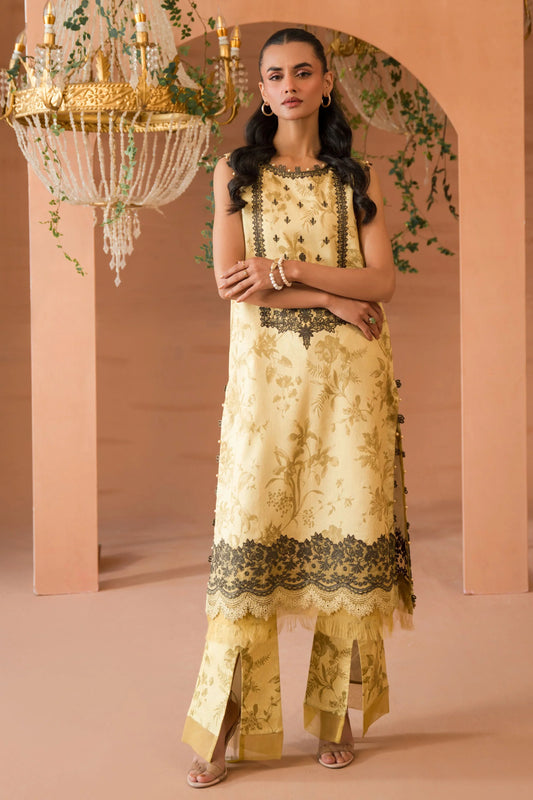 Rivaj Lawn Collection JADE-19 Embroidered Three Piece lawn Collection