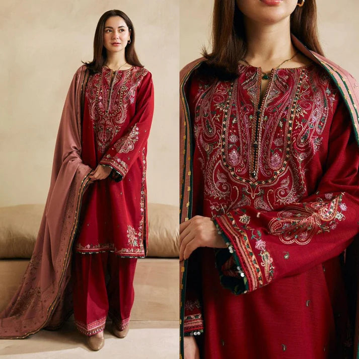 Coco CC-112 Embroidered lawn 3pc