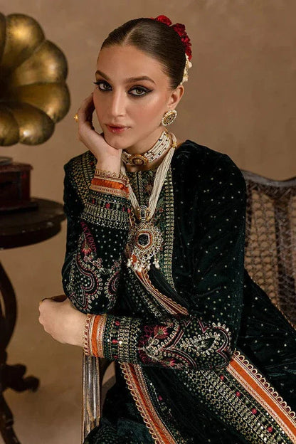 Rivaj Collection Velvet Embroidered AJ-001