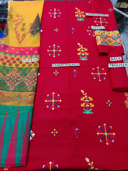Batik BT-01 Dhanak Three Piece Summer  Collection