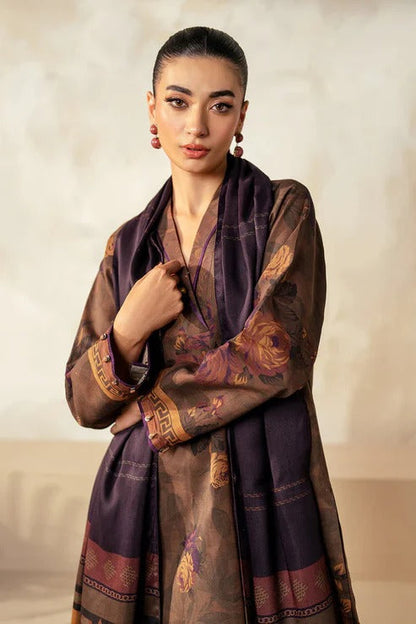 Baroque D-77 Printed three  piece suit