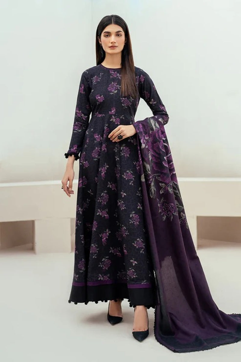 Baroque D-66 Printed three  piece suit