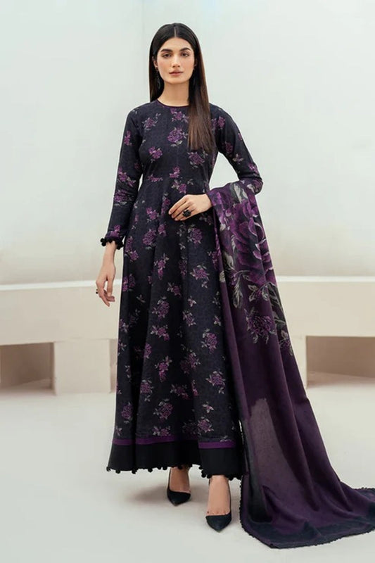Baroque D-66 Printed three  piece suit