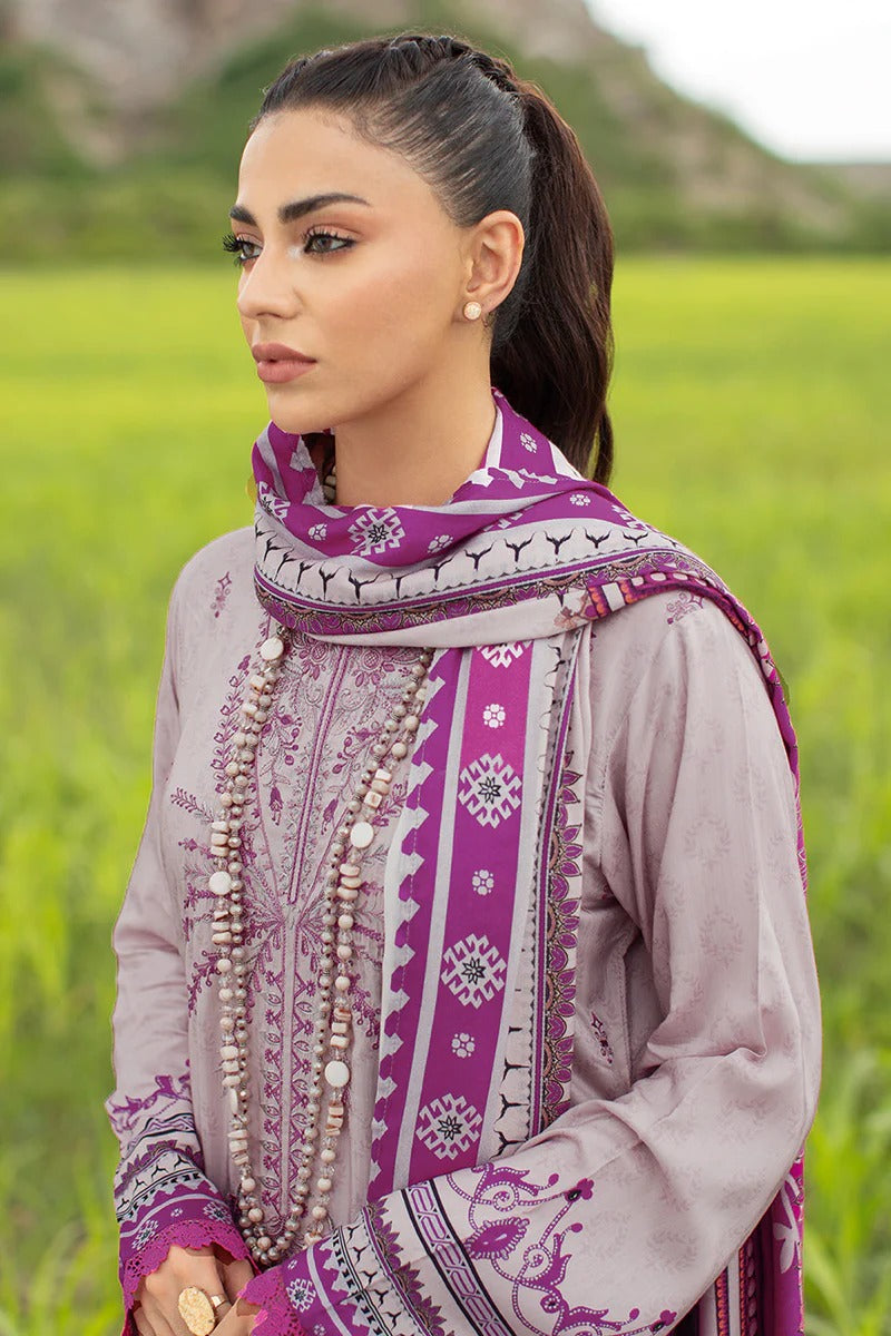 Sapphire Embroidered Dhanak Three Piece SPW-932