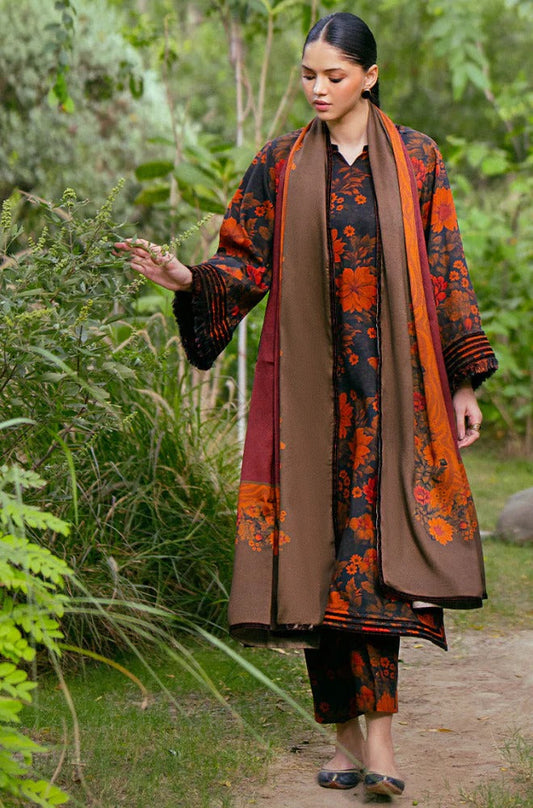 Baroque D-2113 Printed three  piece ( winter )