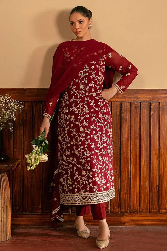 Sapphire MM-12 Embroidered lawn 3pc