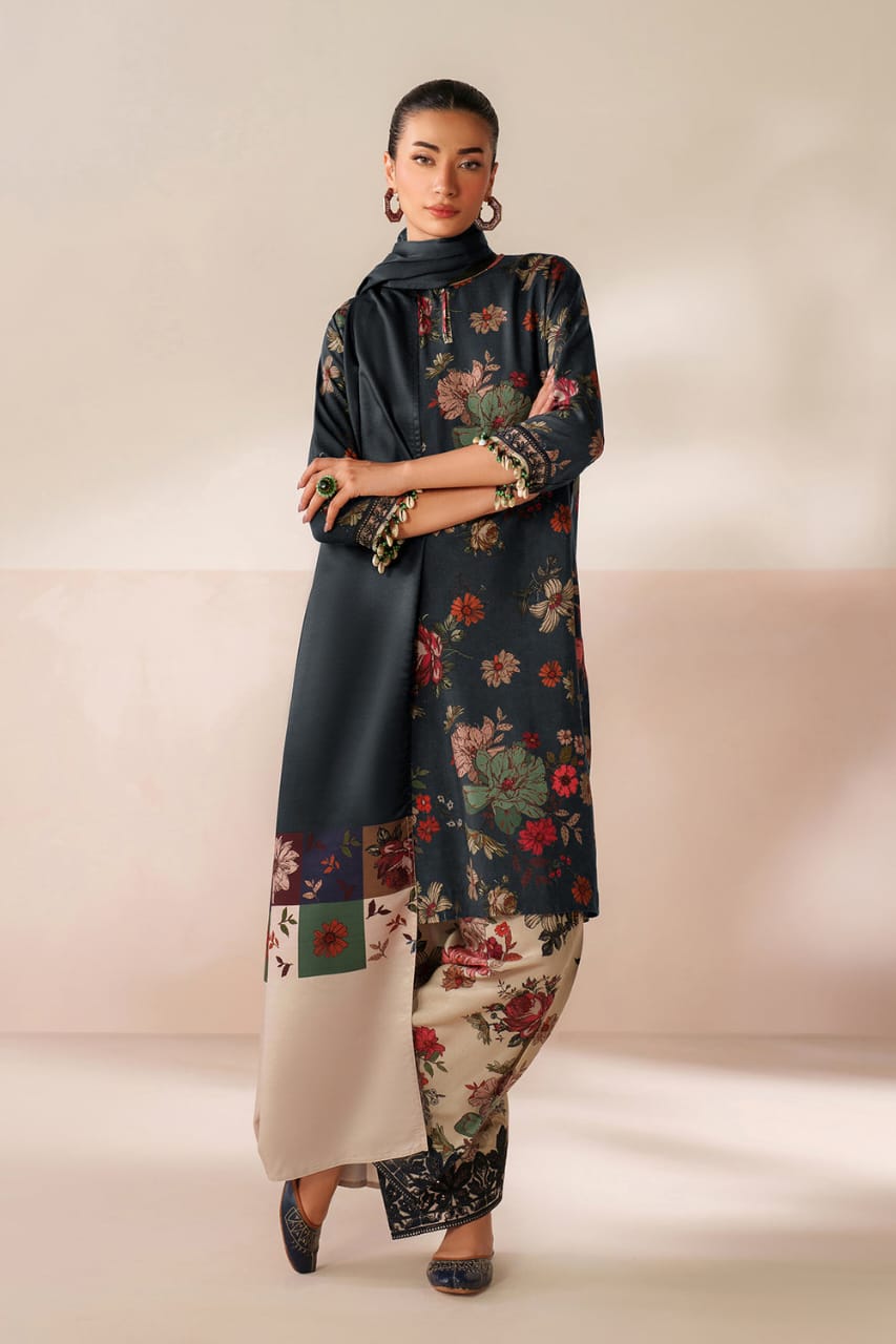 Sapphire D-2119 Khaddar Printed 3pc