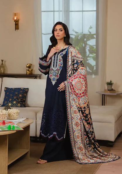 Eid Collection Mahnur D-130 Lawn Embroidered 3Pc
