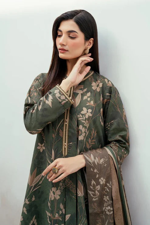Baroque D-63  Printed three  piece suit