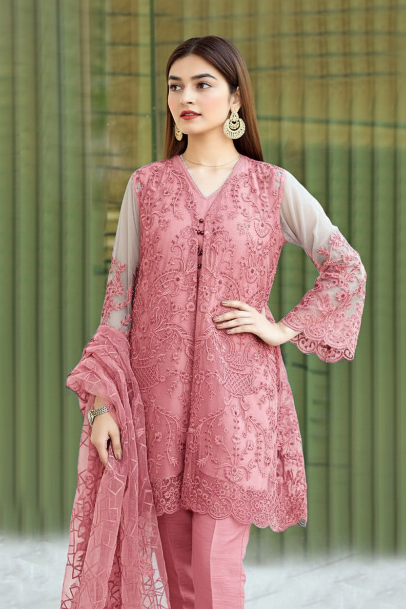 Limelight LT-204 Embroidered Organza Two Piece Collection