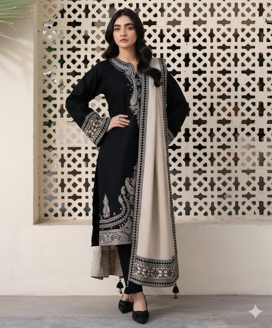 Jazmin Embroidered lawn Three Piece JZ-9999
