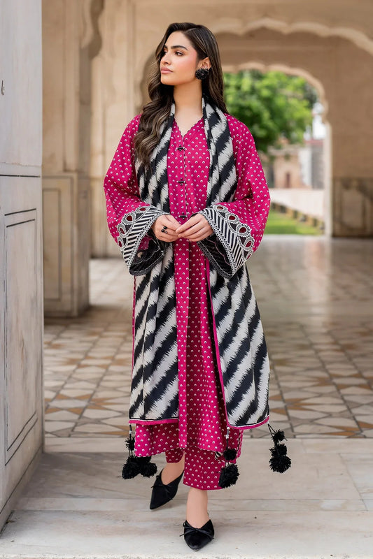 Baroque D-240 Printed three  piece ( winter )