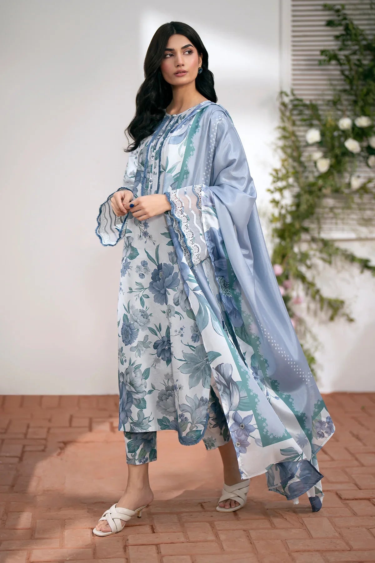 Baroque D-245 Printed three  piece ( winter )
