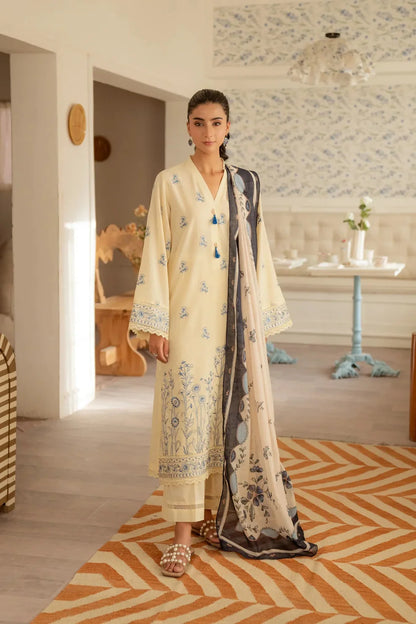 Cross Stitch Embroidered lawn Three Piece CS-198
