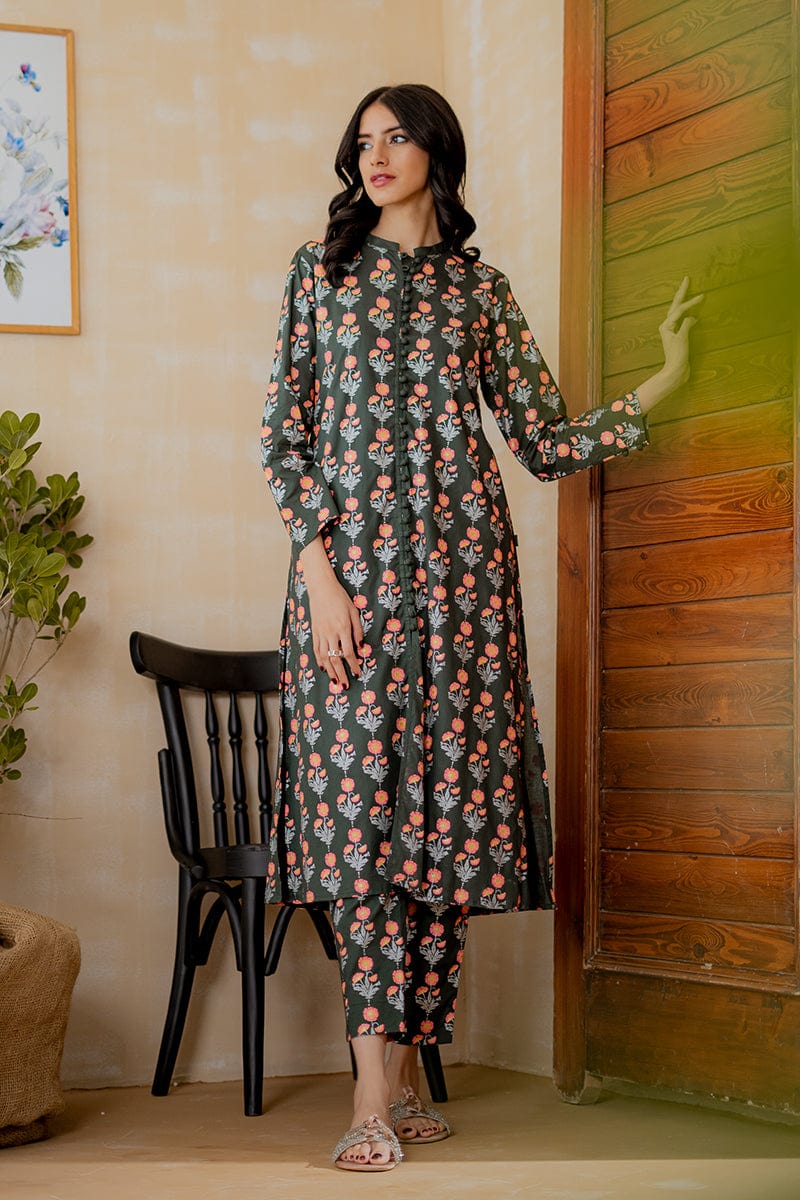 FCC D-484 Digital Printed  Shamoz Silk two piece