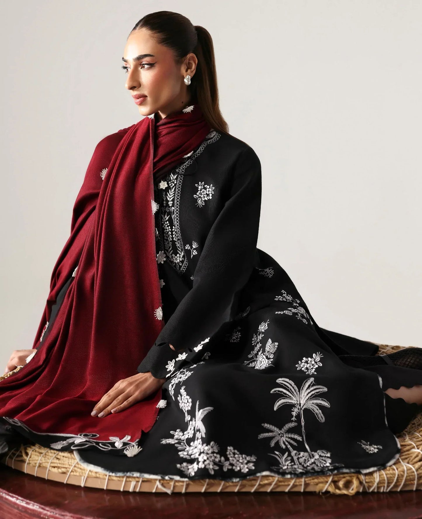 ELISE Lawn Embroidered 3 pc D-259