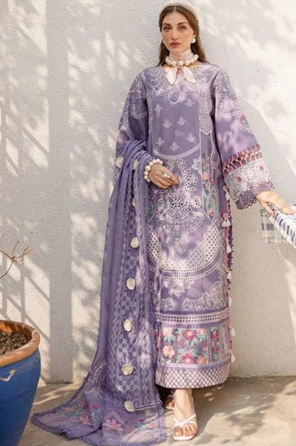 PARISHAY Summer 3PC Lawn Embroidered Suit - PR-283