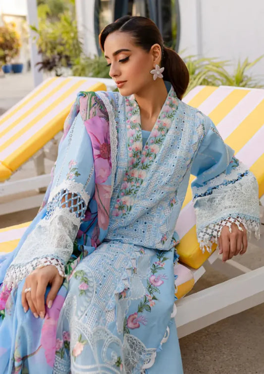 Eid Collection D-253 Lawn Embroidered 3Pc