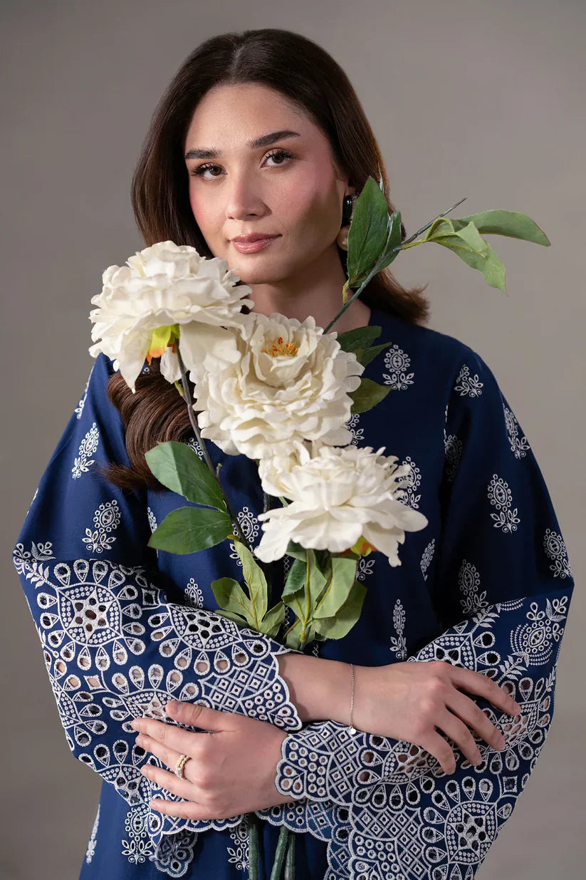 Garnet Embroidered Lawn two Piece - Noor's Collection