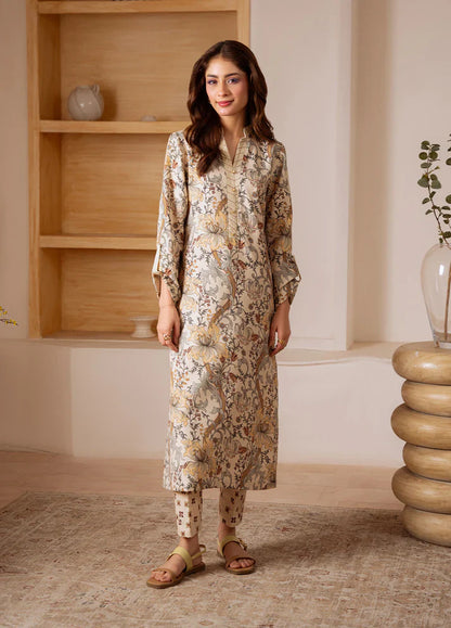 fcc-731 Printed Airjet Viscous Silk two Piece