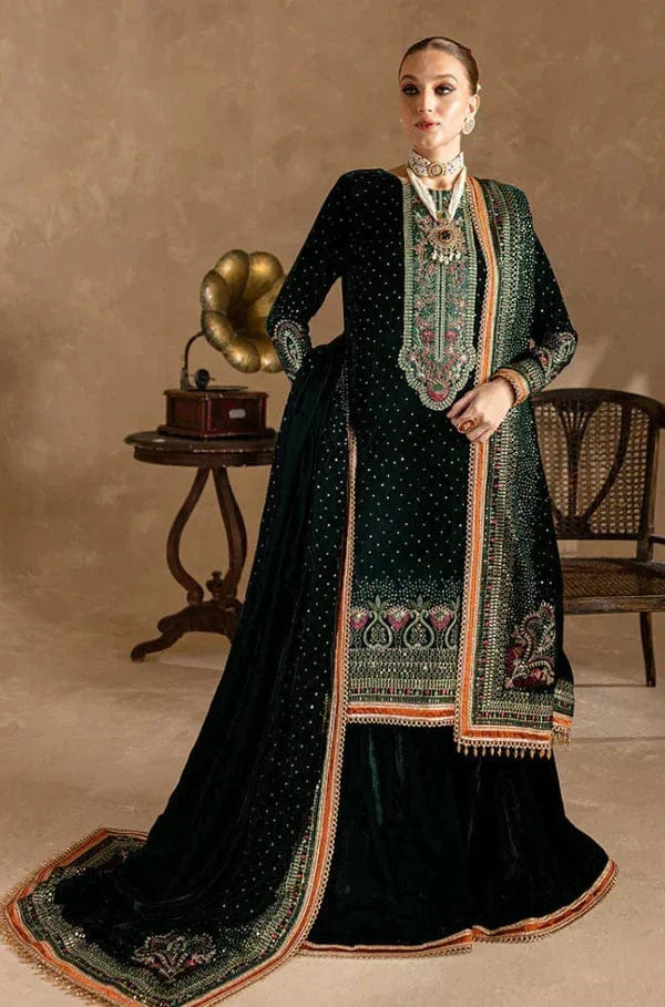 Rivaj Collection Velvet Embroidered AJ-001