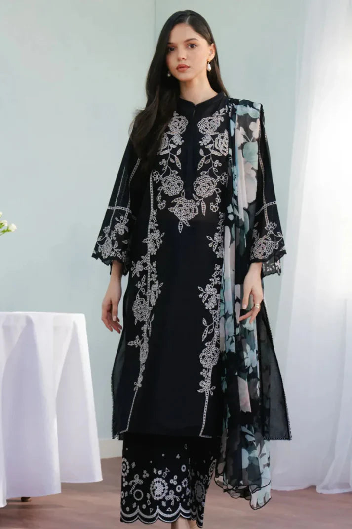 Eid Collection Coco D-135 Lawn Embroidered 3Pc