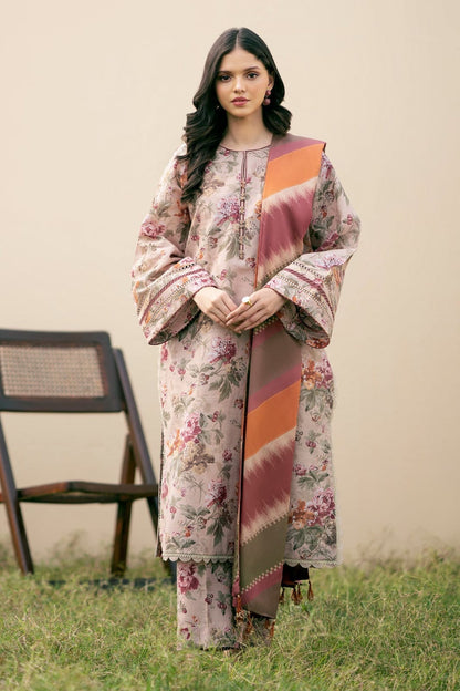 Baroque D-244 Printed three  piece ( winter )