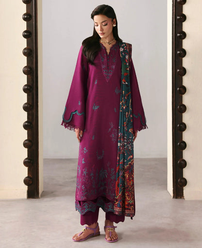 Rivaj Lawn Collection Embroidered lawn Three Piece D-267