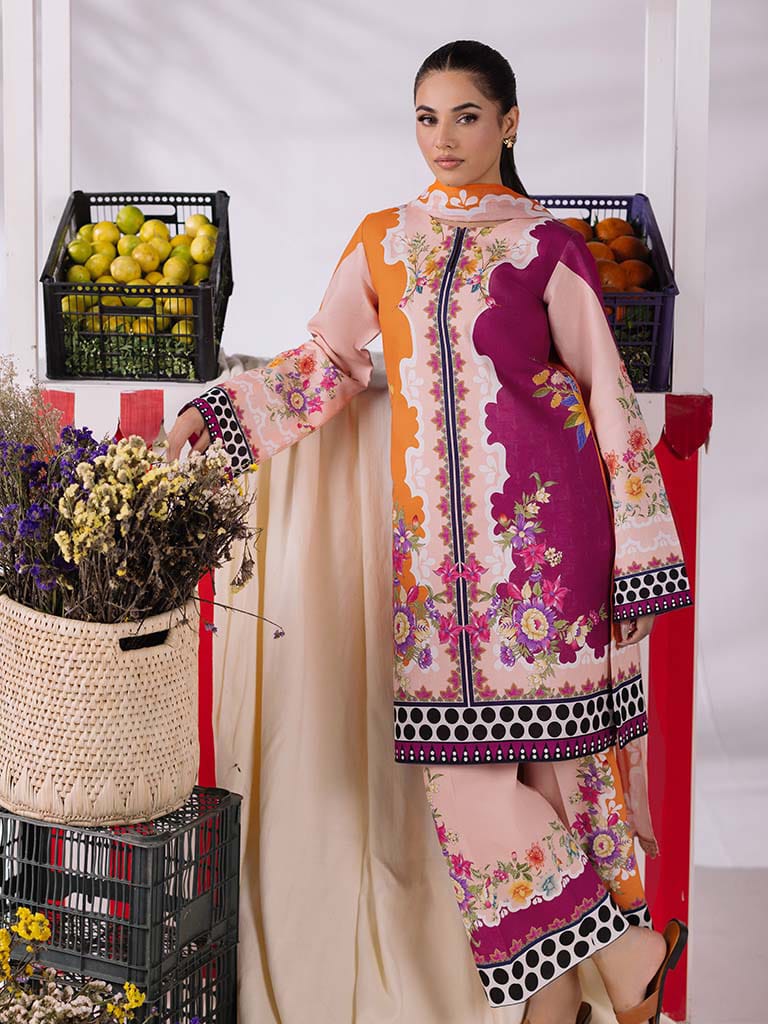 COCO BY ZARA SHAHJAHAN Printed three piece suit 8