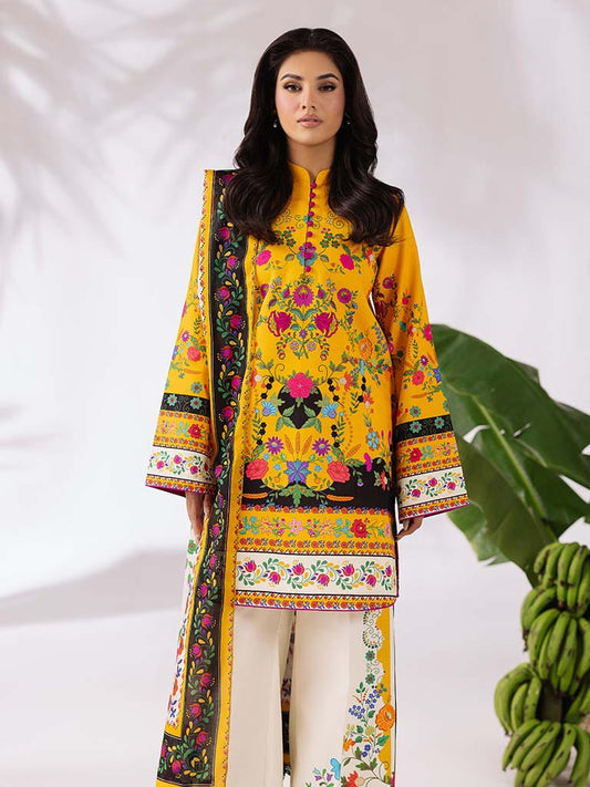 COCO BY ZARA SHAHJAHAN Printed three piece suit 7