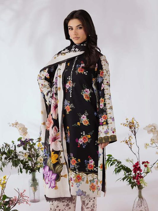 COCO BY ZARA SHAHJAHAN Printed three piece suit 2