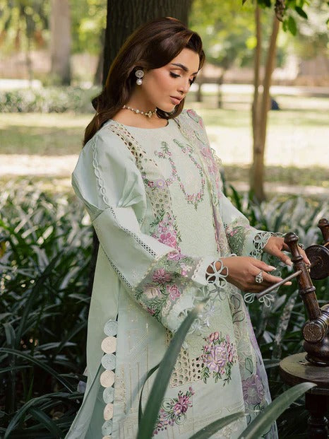 EID Collection parishay Embroidered lawn Three Piece D-271 (lawn)