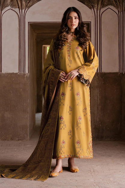 Izel Chikenkari Embroidered Lawn Three Piece D-999