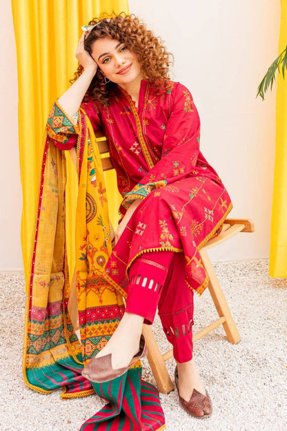 Batik BT-01 Dhanak Three Piece Summer  Collection