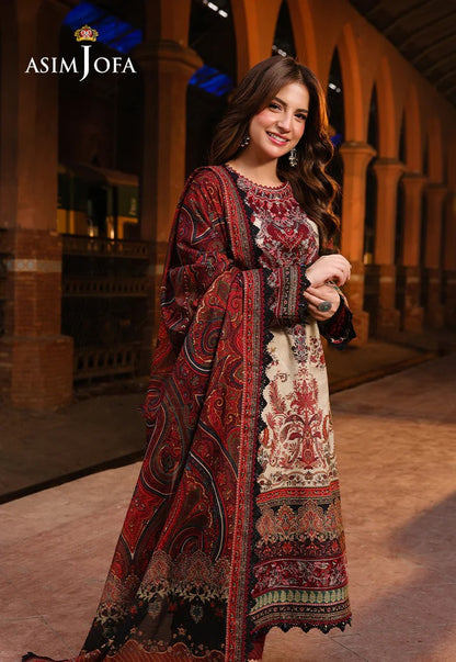 Baroque D-270 &nbsp;Printed three piece suit