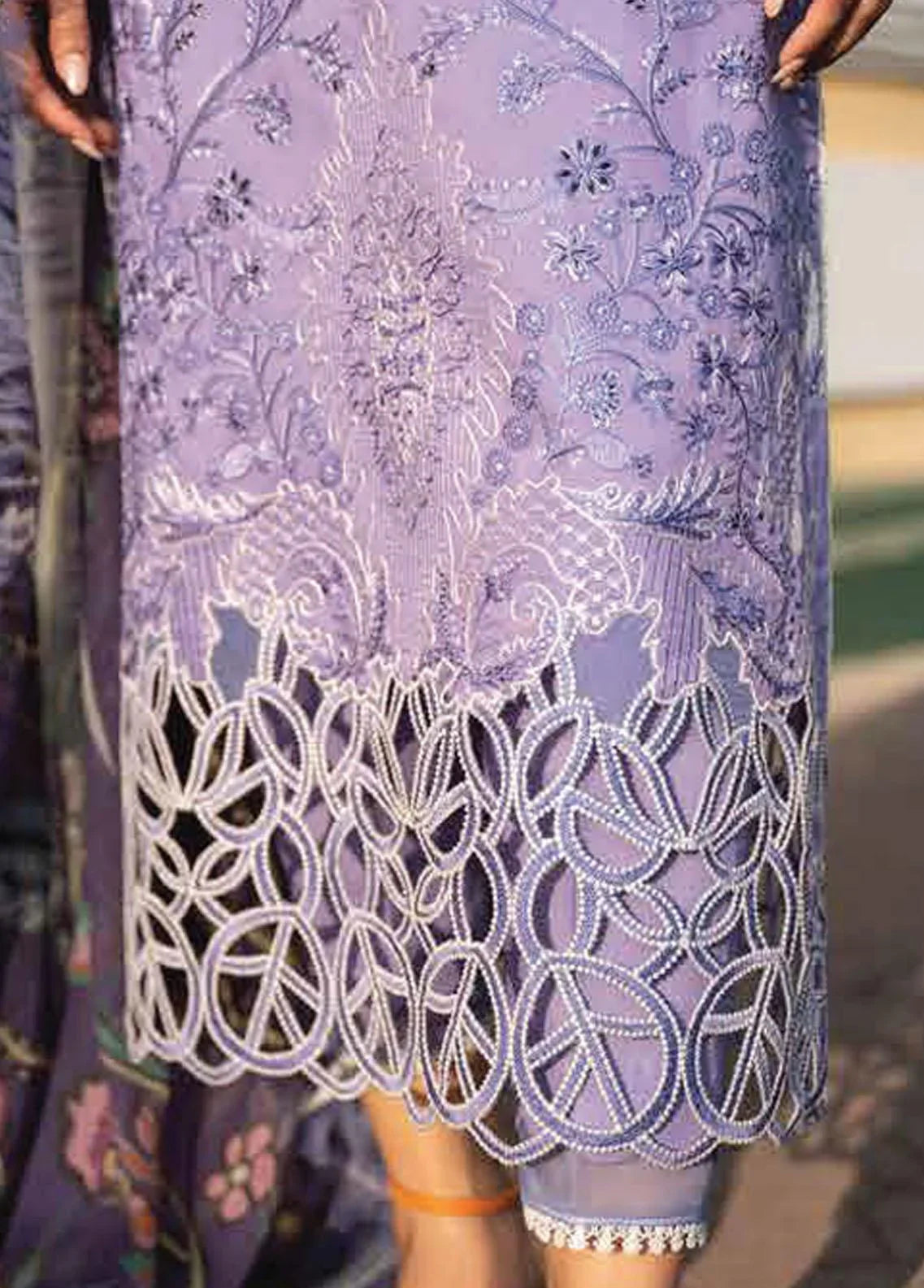 Mushq Embroidered  lawn Three Piece MQ-23