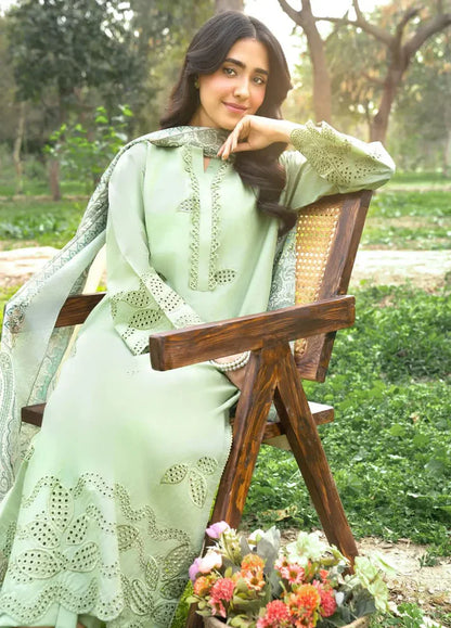 Eid Collection PR-147 Lawn Embroidered 3Pc